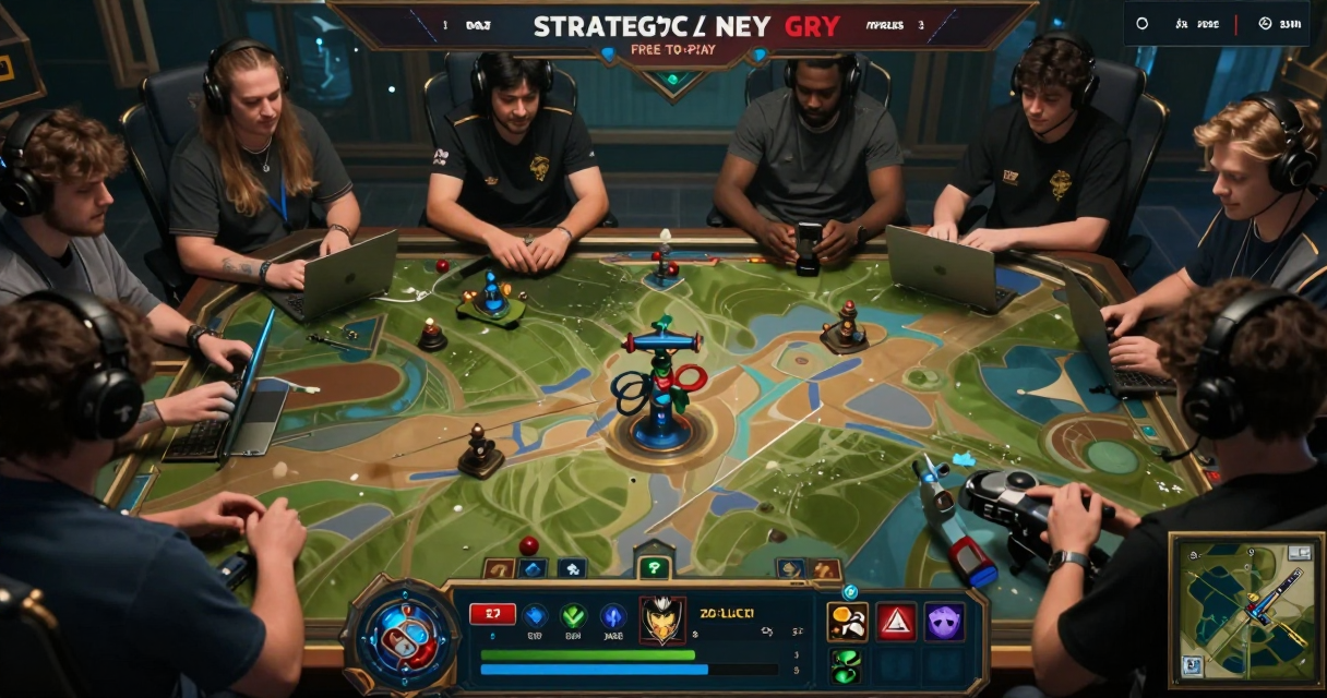 Free-to-play z ciekawymi systemami walki — Turniejowe i taktyczne systemy, gry strategiczne